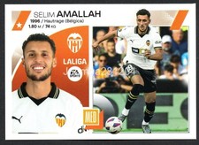 SELIM AMALLAH #14 BIS VALENCIA CF CROMO LA LIGA ESTE 2023-24 PANINI 23/24 comprar usado  Enviando para Brazil