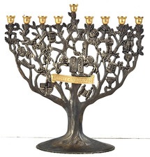 Vintage godinger menorah for sale  Sarasota