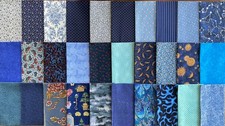 Blue floral calico for sale  Sacramento