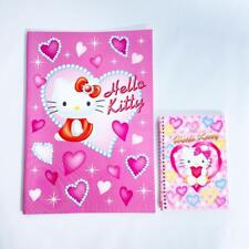 Bloco de notas Hello Kitty 2 livros Sanrio estoque morto comprar usado  Enviando para Brazil