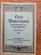 Wk1 lieb vaterland gebraucht kaufen  Erdweg