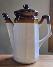 Stoneware coffee teapot for sale  Steger