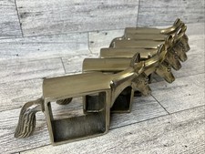 Conjunto de 6 anéis de guardanapo vintage de bronze para cavalo equestre 2x2 comprar usado  Enviando para Brazil