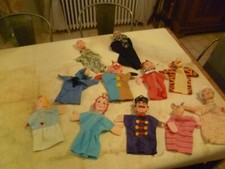 Ancien lot marionnette d'occasion  Tours-