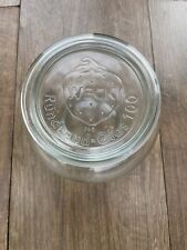 Weck rundrand glass for sale  CARSHALTON