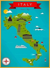 Italy map florence for sale Italy map florence for sale  USA