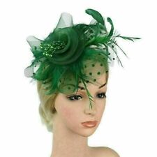Feather hair fascinator for sale  UK