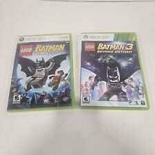 LEGO BATMAN 1 + 3 completo com manual - Microsoft XBOX 360 comprar usado  Enviando para Brazil