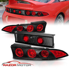 Lanternas traseiras pretas 1995 1996 1997 1998 1999 para Mitsubishi Eclipse 3 peças G2 comprar usado  Enviando para Brazil
