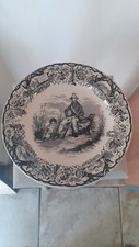 Assiette parlante faience d'occasion  Betschdorf