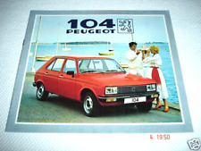 Peugeot 104 door for sale  MINEHEAD