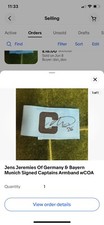 Collection signed captains for sale  UK
