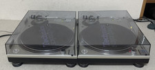 Technics SL-1200MK5 Srebrna para z osłoną przeciwpyłową DJ Gramofon Zestaw 2 szt. Przetestowany, używany na sprzedaż  Wysyłka do Poland