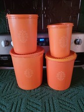 orange tupperware canister set for sale orange tupperware canister set for sale Tiffin