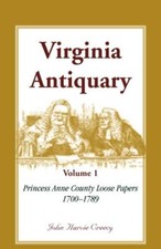Virginia antiquary volume for sale  Mobile