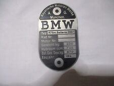 Typenschild schild bmw gebraucht kaufen  Deutschland