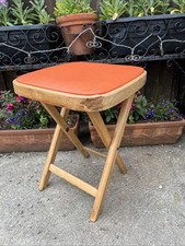 Vintage folding stool for sale  MALTON