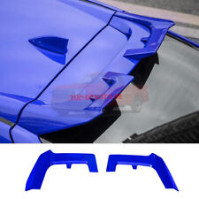 Ajuste para Honda Civic Hatchback 2017-2021 asa spoiler teto janela traseira azul 2 peças comprar usado  Enviando para Brazil