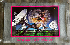 Póster vintage de invasión satelital FRILLED LIZARD 1993 Klaus Uhlenhut segunda mano  Embacar hacia Argentina