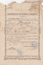 Ancien certificat bonne d'occasion  Bordeaux-