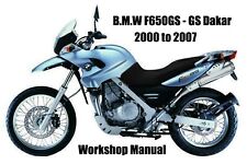 Usado, BMW F650GS / GS DAKAR 2000 a 2007 MANUAL DE OFICINA - Arquivos PDF comprar usado  Enviando para Brazil