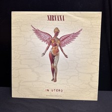 Usado, Nirvana In Utero 1993 US Original Pressing Clear Vinyl LP LIMITED EDITION EX comprar usado  Enviando para Brazil