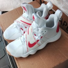 Usado, Tênis de vôlei/basquete Nike React HyperSet branco vermelho CI2955-160 Hyper Set masculino 8 comprar usado  Enviando para Brazil