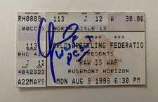 Chris jericho signed for sale  NEWCASTLE
