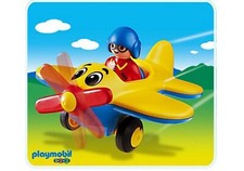 Playmobil 1.2.3 avion d'occasion  Méru