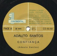 Adauto Santos - Confiança / Pomba Gira - Continental 7' Reissue - Samba, Funk comprar usado  Enviando para Brazil
