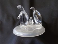 Glass penguin family for sale  Green Valley