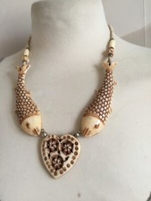 Collier ethnique bovin d'occasion  Auch