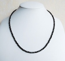 Edelsteinkette 47cm schwarz gebraucht kaufen  Idar-Oberstein