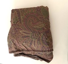 Lençol plano Ralph Lauren queen algodão paisley boêmio aposentado vintage desbotado, usado comprar usado Lençol plano Ralph Lauren queen algodão paisley boêmio aposentado vintage desbotado, usado comprar usado  Enviando para Brazil