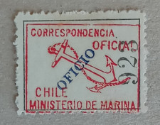 Chile 1907 official d'occasion  Saint-Pol-de-Léon