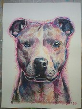 Tableau dessin chien d'occasion  Meudon