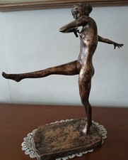 Statua bronzo ballerina usato  Como