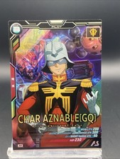 Char Aznable Gundam Arsenal Base Foil Master Raro Bandai Japonês FQB01-023, usado comprar usado  Enviando para Brazil