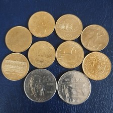 Lotto monete commemorative usato  Trieste
