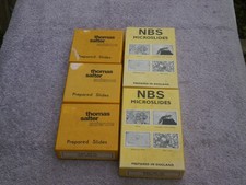 Microscope slides prepared for sale  BIRMINGHAM