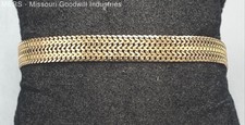 14k gold italian bracelet for sale  Saint Louis