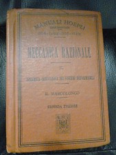 Manuali hoepli meccanica usato  Roma