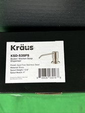 Dispensador de sabão de cozinha Kraus Boden aço inoxidável KSD53SFS comprar usado  Enviando para Brazil