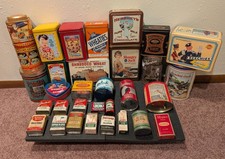 Lot vintage tins for sale  West Fargo