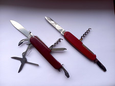 Anciens couteaux rouges d'occasion  Porcelette