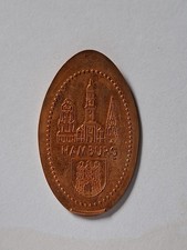 Quetschmünze hamburg souvenir gebraucht kaufen  Föhren
