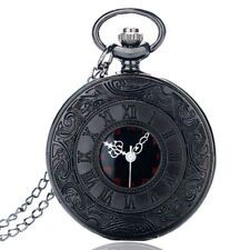 Relógios de bolso Steampunk estilo vintage quartzo com corrente de colar para mulheres homens, usado comprar usado  Enviando para Brazil