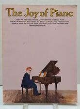 Joy piano sheet for sale  Romulus