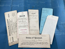 Documentos antiguos y de colección e impresión azul, escritura Lancaster, Pennsylvania ~ Diffenbaugh segunda mano  Embacar hacia Mexico