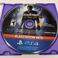 Uncharted 4: A Thief's End (Sony PlayStation 4, 2016) Somente disco PS4 comprar usado  Enviando para Brazil